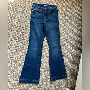 Good American Flare Jeans size 6/28